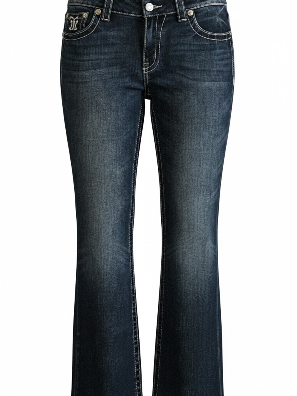 Miss Me Dark Blue Bootcut Jeans